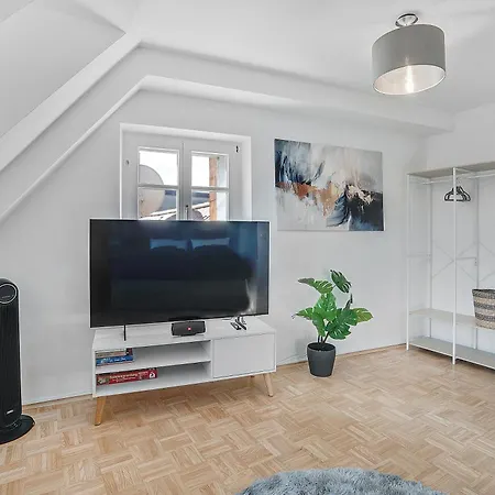 Spacious Quiet Family - 2br & Free Parking In Altstadt By Hero Homes Apartman