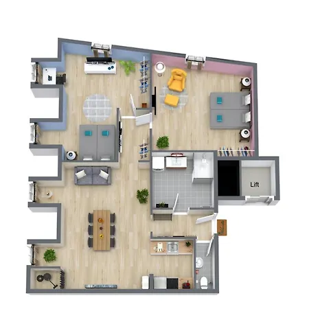 Spacious Quiet Family - 2br & Free Parking In Altstadt By Hero Homes Apartman Graz